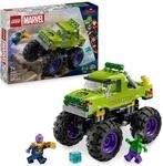 LEGO ǀ Marvel Hulk-Truck vs. Thanos - Kreatives Superhelden Spielzeug -...