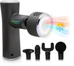Lifenaxx Muskel-Massageger&auml;t W&auml;rme-K&auml;lte-Therapie Pro LX-041 - Massagepistole mit