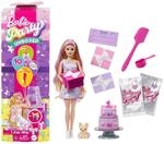 Barbie Party Unboxed Puppe und Accessoires, Haustier-Geburtstagsserie, Birthday