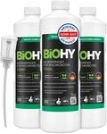 BiOHY Bodenreiniger f&uuml;r Wischroboter (3 x 1 Liter) mit Dosierer, Konzentrat 