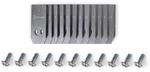 ECOVACS Ziegenrasenm&auml;hermesser-Kits (12 St&uuml;ck), kompatibel mit G1 Serie, O500,