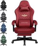 GTPLAYER Gaming Stuhl Stoff Gaming Chair Ergonomisch B&uuml;rostuh PC Stuhl, 150kg
