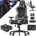 KESSER&reg; Gamingstuhl Ergonomisch Gaming Stuhl B&uuml;rostuhl mit Kopfst&uuml;tze &