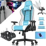 KESSER&reg; Gamingstuhl Ergonomisch Gaming Stuhl B&uuml;rostuhl mit Kopfst&uuml;tze &