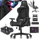 KESSER&reg; Gamingstuhl Ergonomisch Gaming Stuhl B&uuml;rostuhl mit Kopfst&uuml;tze &