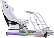 Thermaltake GR500 Snow Racing Simulator Cockpit Snow White (Wei&szlig;) | Sim Racing Rig 