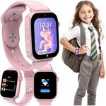FOREVER Kids Look Me! 3 KW-520 Rosa - Smartwatch mit SIM Karte - 1,85&rdquo; Display -