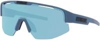 Bliz Sportbrille Matrix small matt blau/smoke ice blue mirror