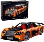 CaDA Mazda RX7 Modellauto Baukasten, 3305 Teile, Alter 12-17 Jahre