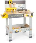 small Foot Werkbank Miniwob aus Holz, mit Werkzeug, umfangreichem Zubeh&ouml;r und