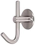 Exklusiver Garderobenhaken MIA echt Edelstahl 82 x 42 x 64 mm Kleiderhaken
