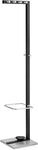 Alco-Albert 2877-11 - Standgarderobe mit Schirmst&auml;nder, ca. 178 cm, schwarz,...