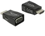 DeLock 65902 - Adapter HDMI-A Stecker> VGA Buchse screwless - Adapter -