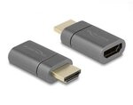 Delock HDMI Adapter Stecker zu Buchse 8K 60 Hz magnetisch