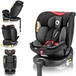 LIONELO NAVY i-Size Drehbarer 360o Kindersitz, 40-150 cm, Gruppe 0+1 2 3, vorw&auml;rts-