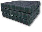 FORTISLINE Klappmatratze 180x65x7 cm - 3-teilige Faltmatratze H2,...