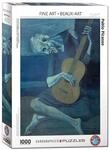 The Old Guitar Player by Pablo Picasso