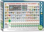 Eurographics 500 Teile - Illustriertes Periodensystem