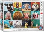 Eurographics 1000 Teile - Lustige Tiere von Lucia Heffernan