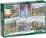 Falcon Puzzle - Besuchen Sie Nordirland - 1000 Teile