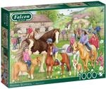 Falcon Puzzle - Reitschule - 1000 Teile