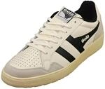 Gola Unisex Eagle Sneaker, Off White/Black/Off White, 43 EU