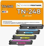 schneiderprintware TN-248 CMYK Kompatibel f&uuml;r Brother MFC-L3760CDW DCP-L3560CDW f&uuml;r