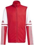 adidas Unisex Kinder Squadra25 Training Kids Sweatshirt, Team Power red 2/White, 7-8