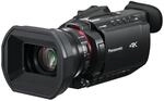 Panasonic HC-X1600E 4K 60p Professional Camcorder with 25mm Wide-Angle Lens, 24x