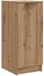 vidaXL Schuhschrank Artisan-Eiche 29,5x35x70 cm Holzwerkstoff,...