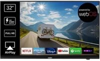 REFLEXION LDDX32IBT-Black Smart LED Fernseher 32 Zoll / 80cm, LG webOSHub,