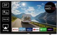 REFLEXION LDDX24IBT-Black Smart LED Fernseher 24 Zoll / 60cm, LG webOSHub,