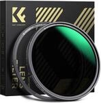 K&F CONCEPT ND Filter 82mm Magnetischer Variabler Graufilter ND8-128 (3-7 Stop)
