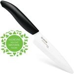 KYOCERA Keramik‑Universalmesser Nature Serie 11 cm &ndash; Biokunststoff‑Griff aus