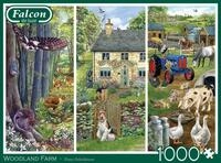 Falcon Puzzle - Waldbauernhof - 1000 Teile