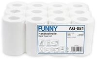 Funny Papierhandtuchrolle MINI, Innenabwicklung 20 cm, &Oslash; 13 cm, 1 lagig,...
