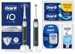 Oral-B Elektrische Zahnb&uuml;rste iO 2 mit 1 Ersatzb&uuml;rste, Gr&uuml;n | 3 Putzmodi,
