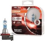 OSRAM NIGHT BREAKER LASER H8, +150% mehr Helligkeit, Halogen-Scheinwerferlampe,