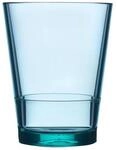 Kunststoffglas Flow 200 ml - Retro green