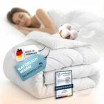 Bettdecke 135x200 - Federbettdecke Winterdecke mit Daunen & Federn - Extra Warm &