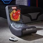 X Rocker Offizieller Marvel Iron Man Video-Rocker Gaming-Stuhl f&uuml;r Junioren,