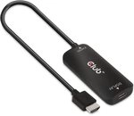Club 3D CAC-1336 HDMI+ Micro USB auf USB Typ-C 4K120Hz oder 8K30Hz M/F Aktiver