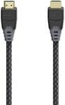 High Speed HDMI&trade;-Kabel, St.-St., 8K, Ethernet, Gewebe, vergoldet, 1,5 m