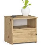 AKORD Nachttisch CL1 40 cm | 1 Schublade | Nachttisch mit Schublade |...