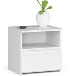 AKORD Nachttisch CL1 40 cm | 1 Schublade | Nachttisch mit Schublade | Nachtkommode,