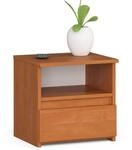 AKORD Nachttisch CL1 40 cm | 1 Schublade | Nachttisch mit Schublade | Nachtkommode,
