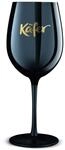 K&auml;fer Cocktail Kristallglas 2er Set, Schwarz, Weingl&auml;ser, Geschenk-Set