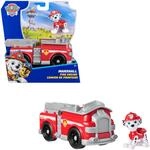 PAW PATROL - Marshall-Figur mit Feuerwehr-Fahrzeug, stabiles Basis-Fahrzeug,