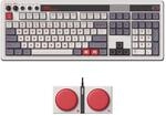 8BitDo Retro 108 Mechanical Keyboard with 108 Keys and Integrated Numpad,