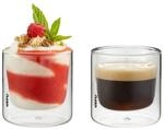 GEFU Thermogl&auml;ser MIRA 80 ml 2er-Set | Doppelwandige Espressogl&auml;ser aus